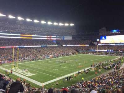 Gillette Stadium section 238
