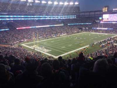 Gillette Stadium section 238