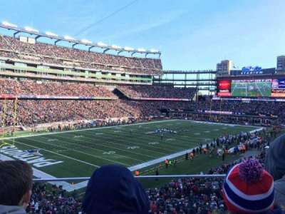 Gillette Stadium section 238