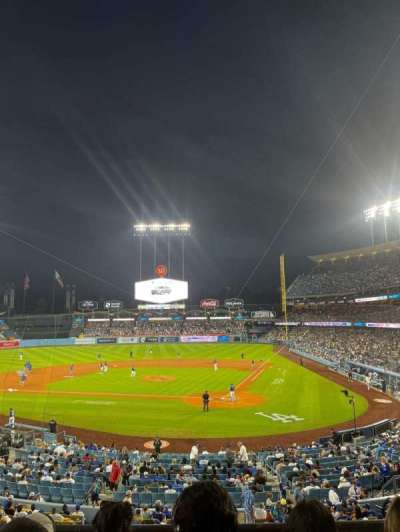 dodger stadium section 113LG