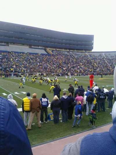 Michigan Stadium section 26