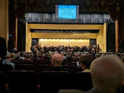 warner theatre, erie section 103