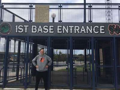 Harbor Park section 1st Base Gate