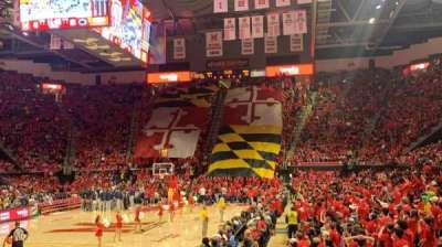 Xfinity Center, Maryland section 109