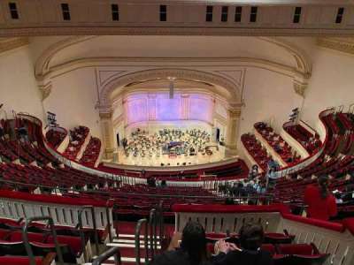 Carnegie Hall section Upper Balcony C