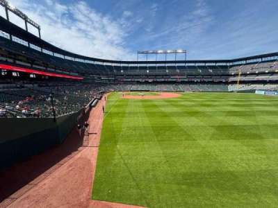 Oriole Park at Camden Yards section FLAG COURT