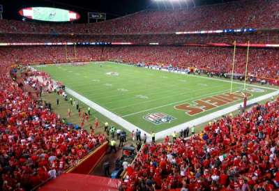 arrowhead stadium section 217
