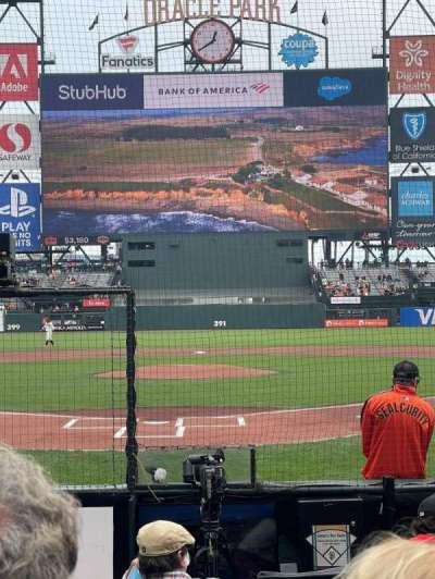 Oracle park section 115