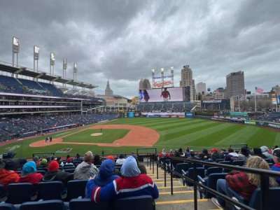 Progressive Field section 340