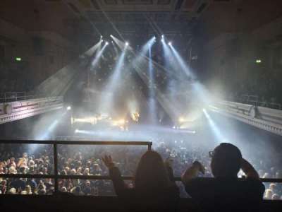 O2 City Hall Newcastle section CB