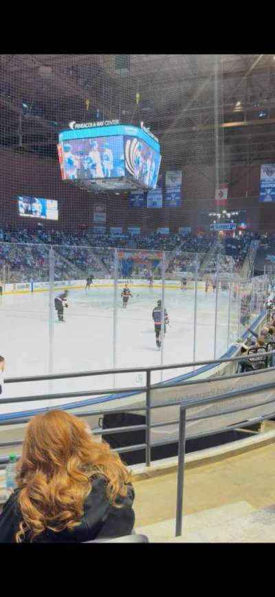 Pensacola Bay Center section 121