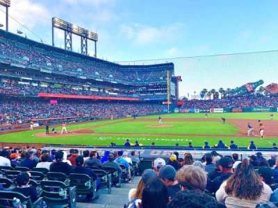 Oracle park section 108