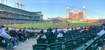 Oracle park section 108