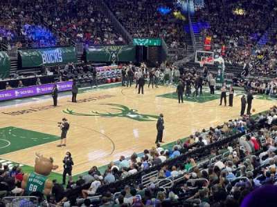Fiserv Forum section 109