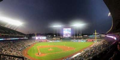 Kauffman Stadium section 312