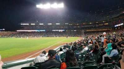Oracle park section 130