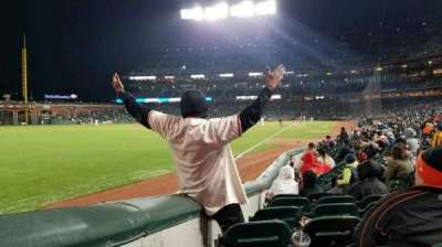 Oracle park section 135