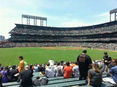 Oracle park section 141