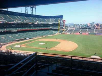 Oracle park section 205