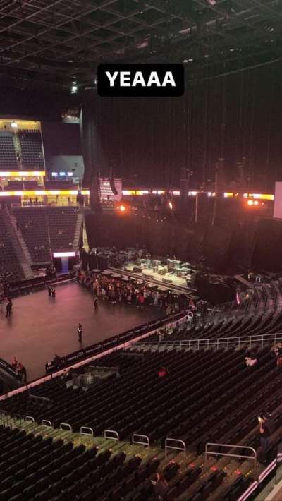 T-mobile Arena section 222