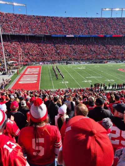 Ohio Stadium section 15A