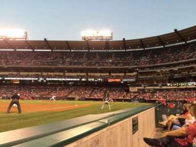 Angel Stadium section 109