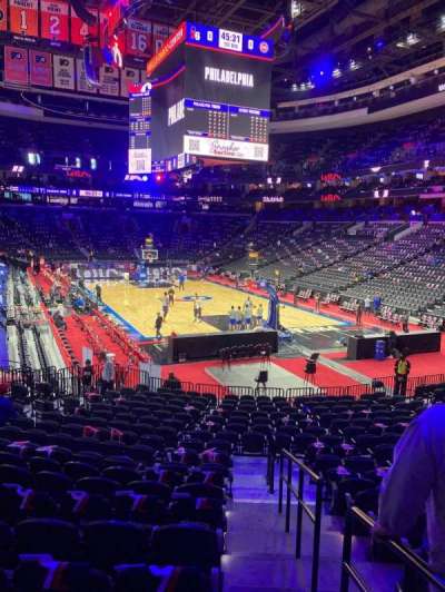 Xfinity Mobile Arena section 106
