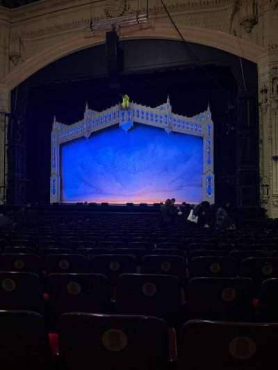 Orpheum Theatre, San Francisco section Orchestra RC