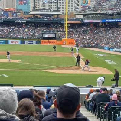 COMERICA PARK section 132