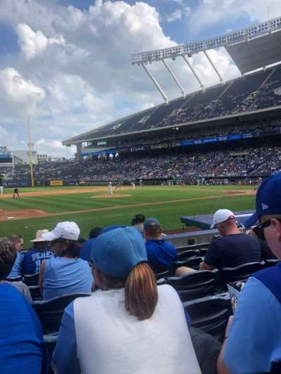 Kauffman Stadium section 119