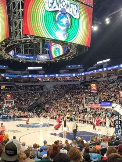 Target Center section 124