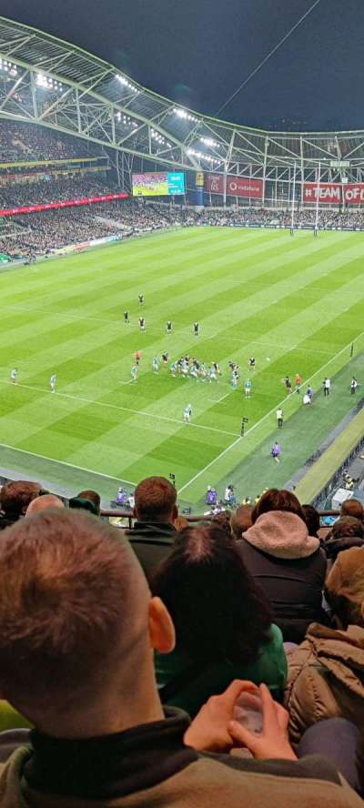 Aviva stadium section 511