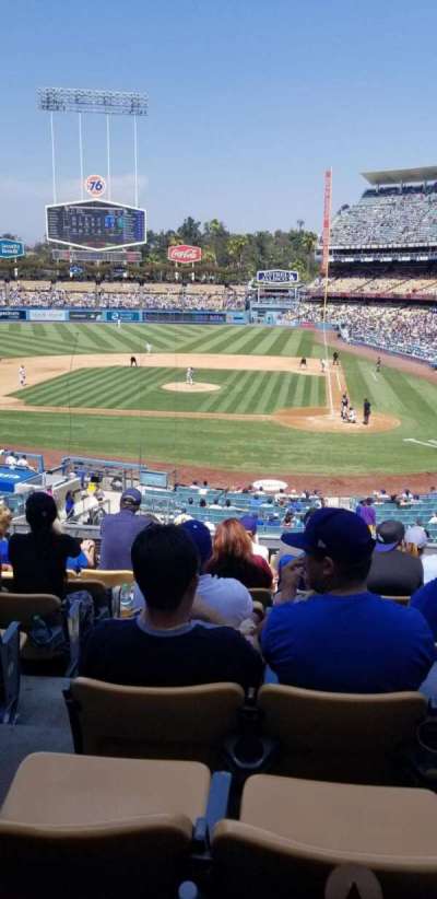 dodger stadium section 119LG