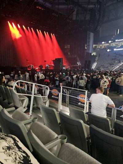 Dickies Arena section 124
