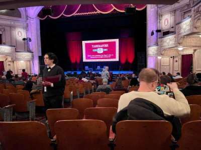miller theater section Orchestra R