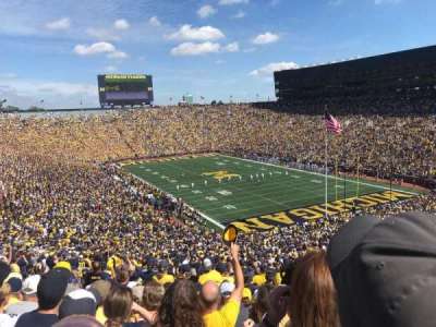 Michigan Stadium section 16
