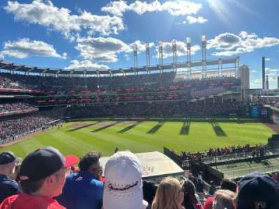 Progressive Field section 303