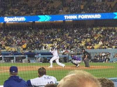 dodger stadium section 13DG