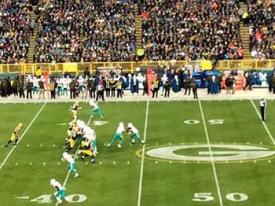 Lambeau Field section 120