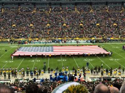 Lambeau Field section 120