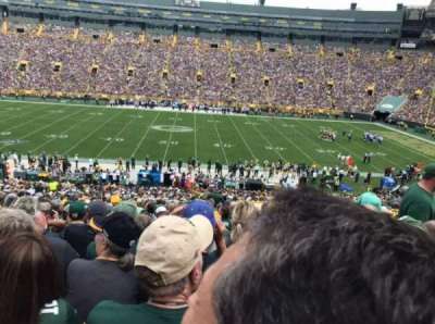 Lambeau Field section 120