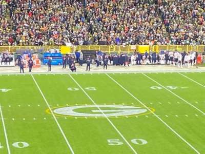 Lambeau Field section 118