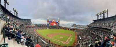 Oracle park section VB318
