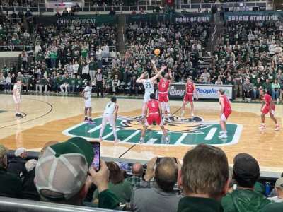 Convocation Center, Ohio University section 102