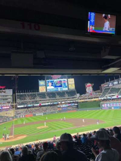 Target Field section 110