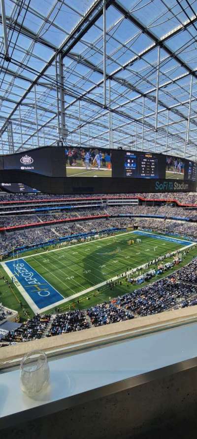 Sofi Stadium section 7E-7