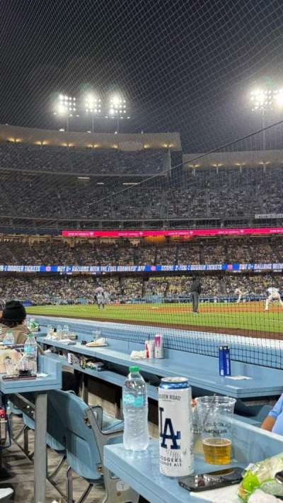dodger stadium section 38BL