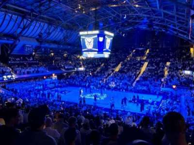 Hinkle Fieldhouse section 204