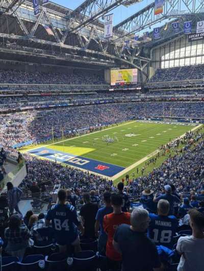 Lucas Oil Stadium section 449