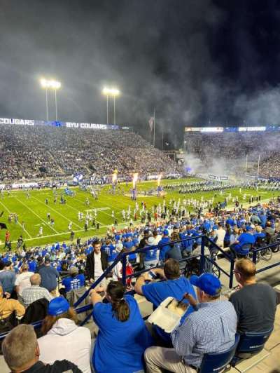 Lavell Edwards Stadium section 109